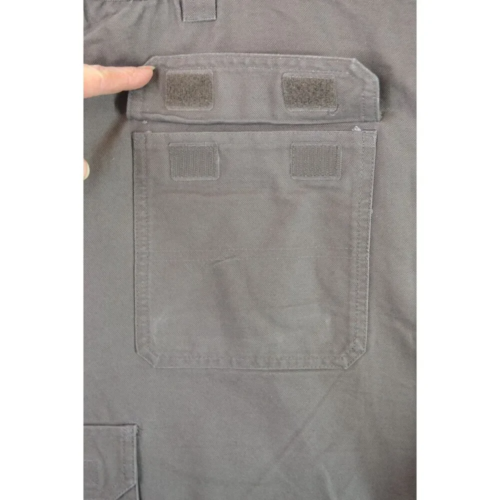 Cabela's Men's 40x30 Brown Heavyweight Canvas Hiking Reinforced Cargo Pants
